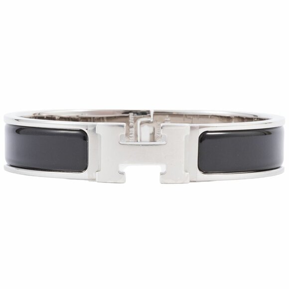HERMES Black Charm Bracelet - Picture 1 of 10